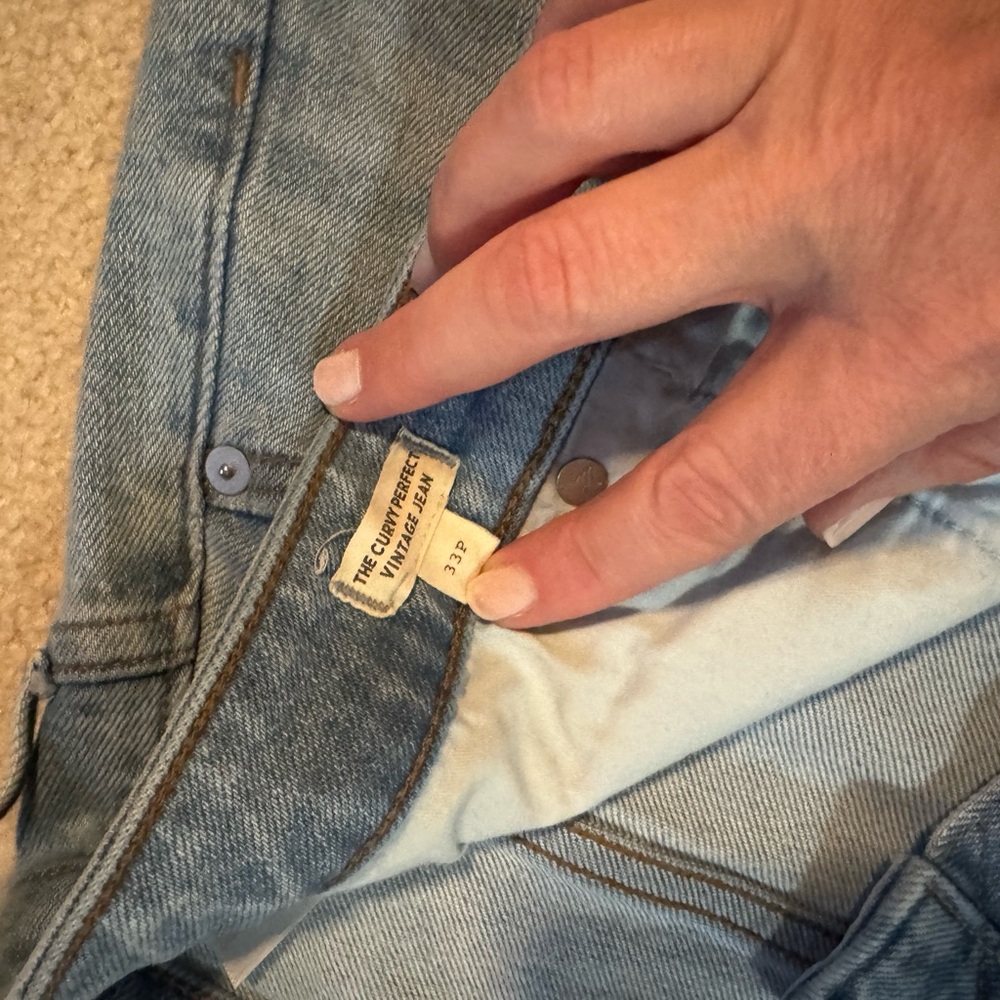 Madewell Curvy Perfect Vintage Jeans